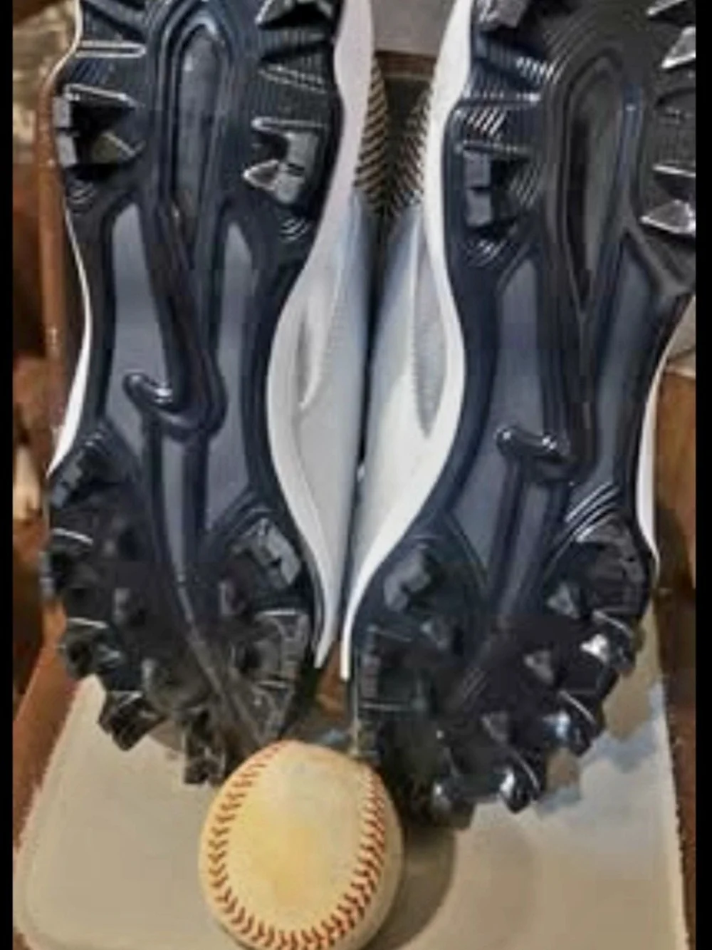 Gray Mesh Athletic Cleats with White Laces